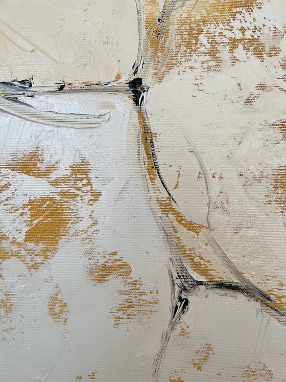 Sand Beige abstraction. Warm large Geometric Abstract Art. POWER OF THE DESERT