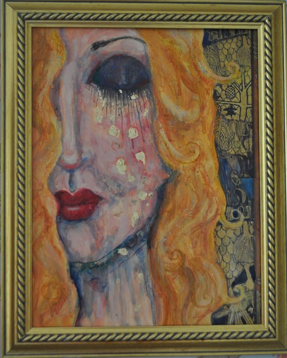 Homage to Klimt : Blue