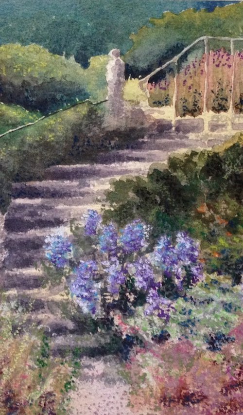 Garden Steps by David Mather