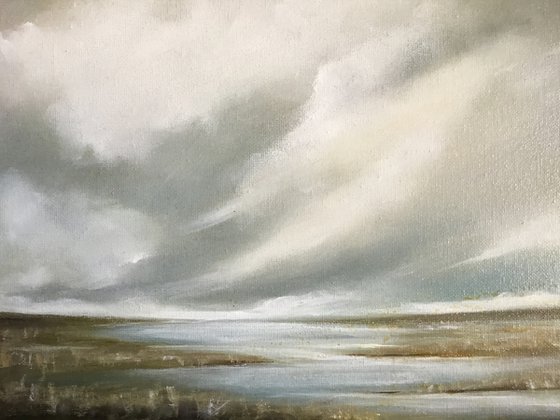 Wetlands - Original Oil Painting on Stretched Canvas