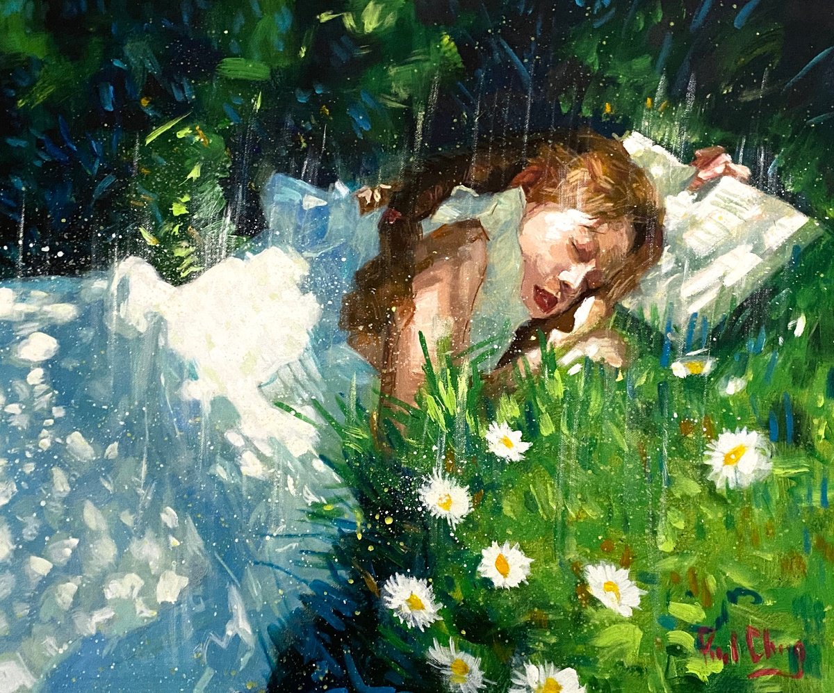  Day Dream By Paul Cheng, 24 X 20, Artwork For Sale On Artfinder