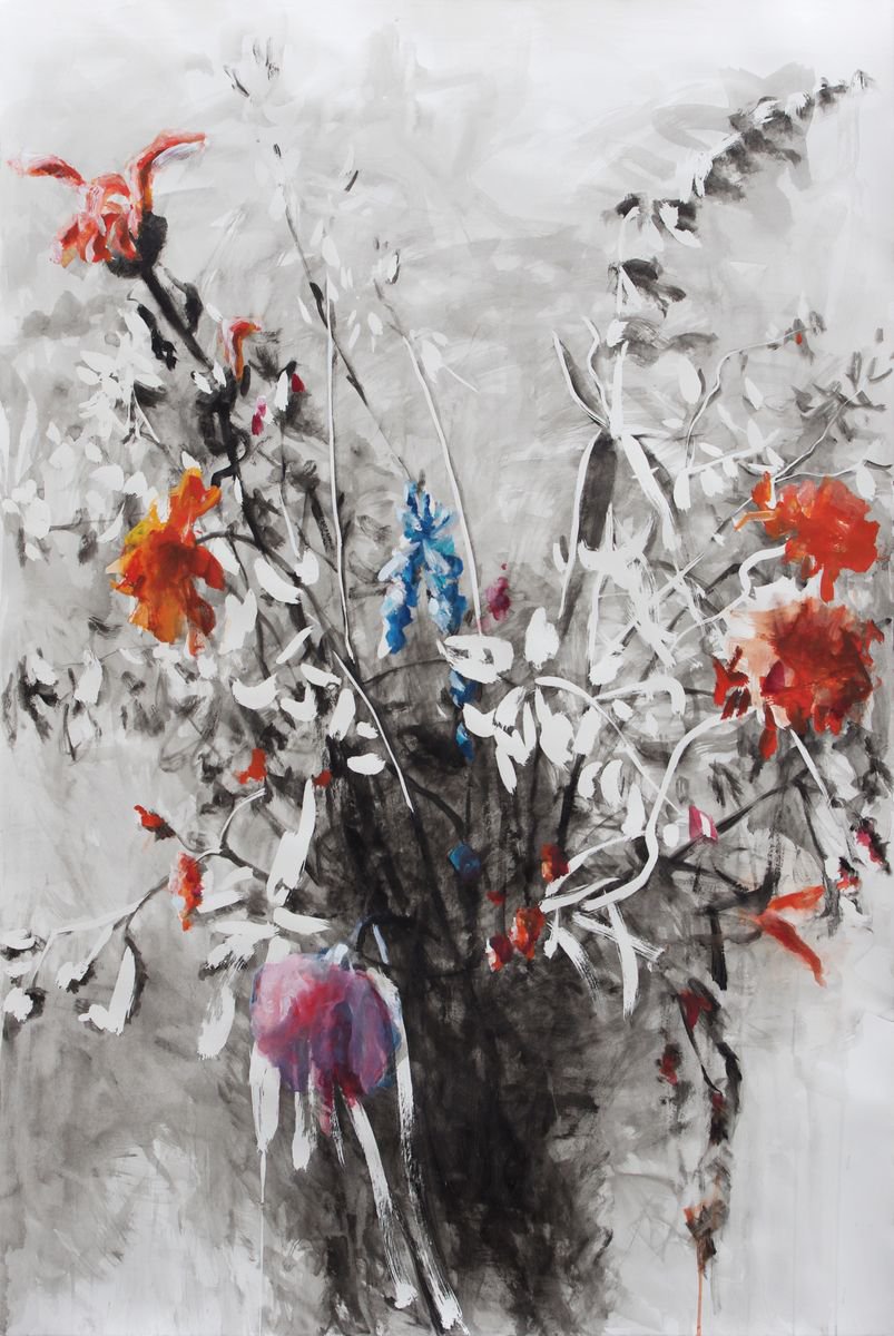 Wild Flowers 4 by Maria Kazanskaya