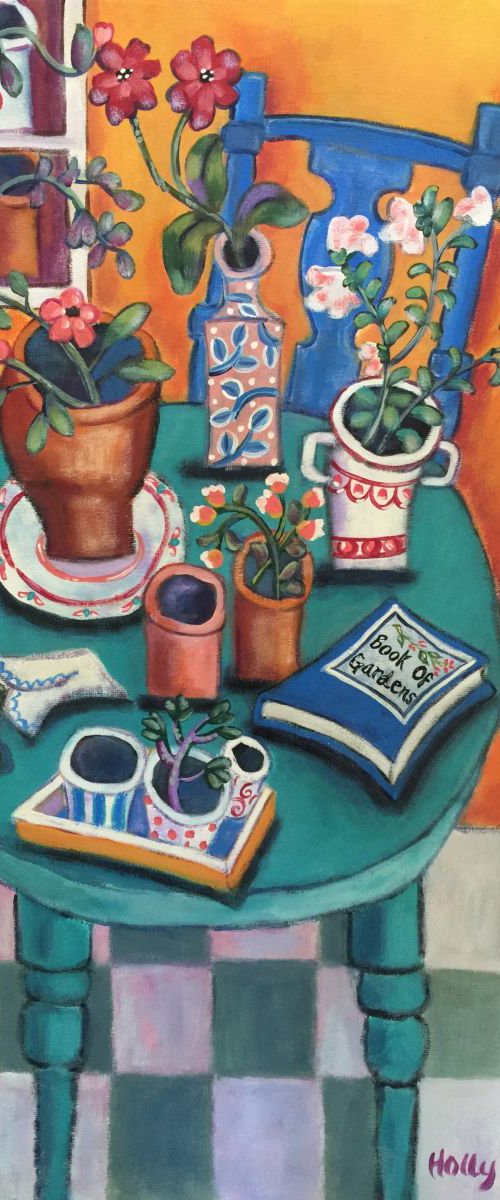 The Cheery Garden Room by Holly Wojahn