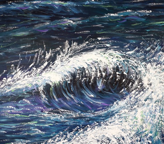 Seascape Breaking Waves XL 5