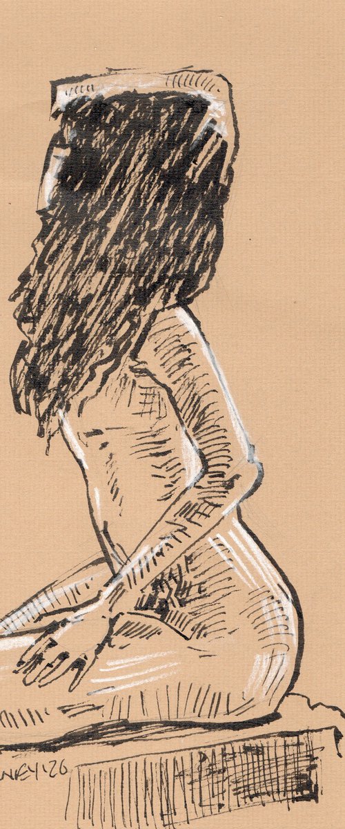 Girl model by Paul Gurney