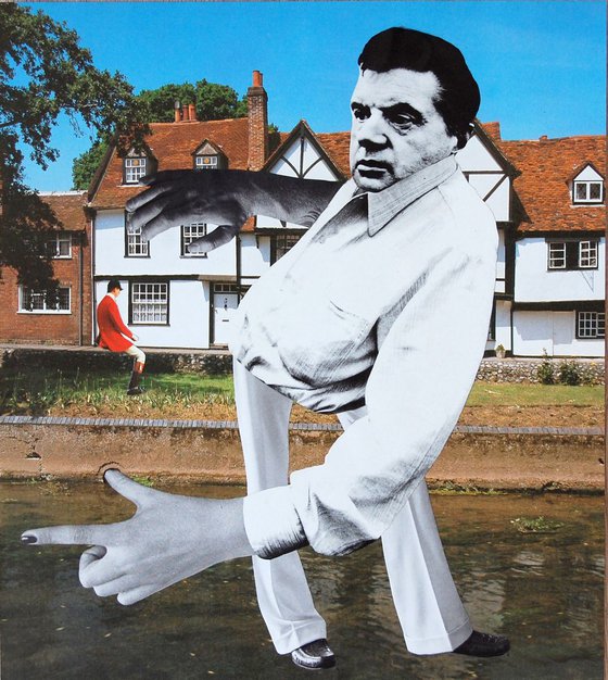 "Francis Bacon Walks On Water." Sculpture Park Exhibit #02