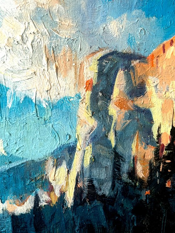 Mirror of mountains