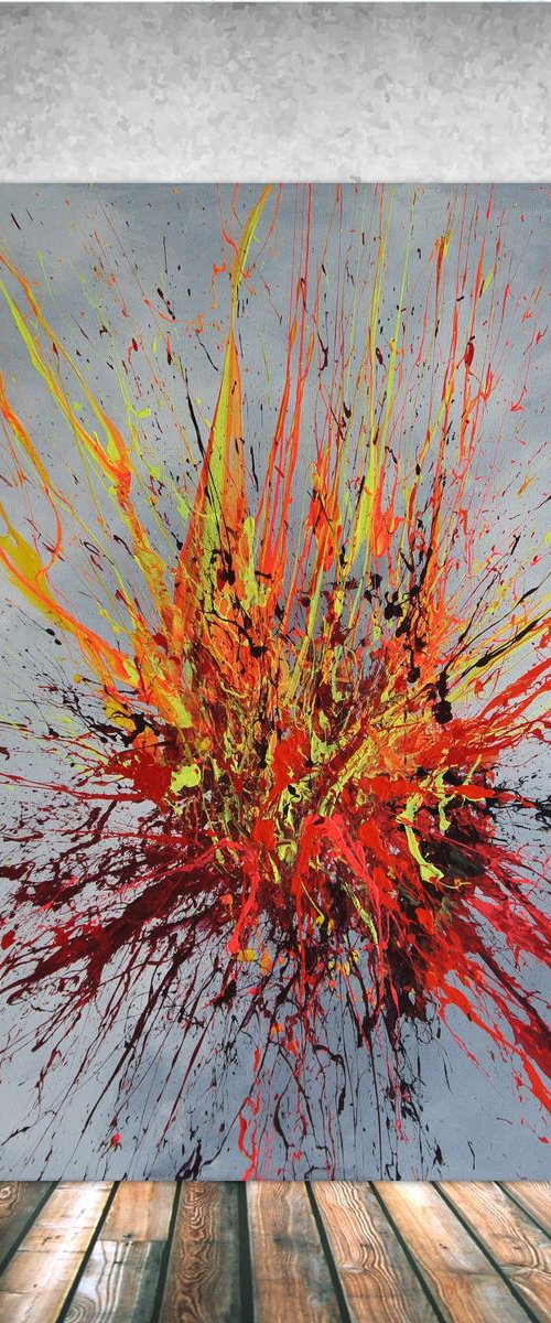 Luminous Bursts IV by Ansgar Dressler