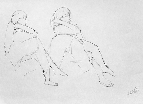 Study 05; Figure Drawing