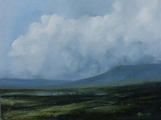Rolling Clouds, Irish Landscape