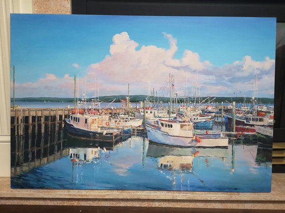 A Harbour Holds the Sky