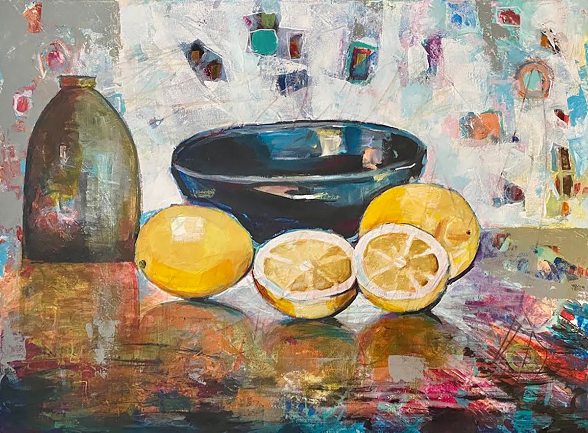 Still Life with Lemons by Suzana Bulatovic