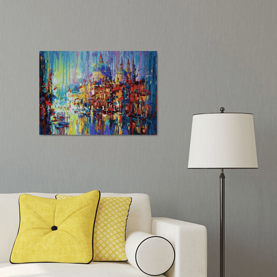 Abstract cityscape (Venice)