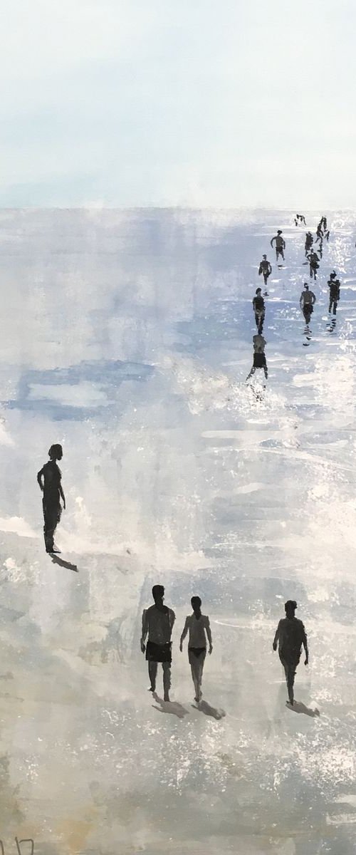Group. Beach by Carlos Martín