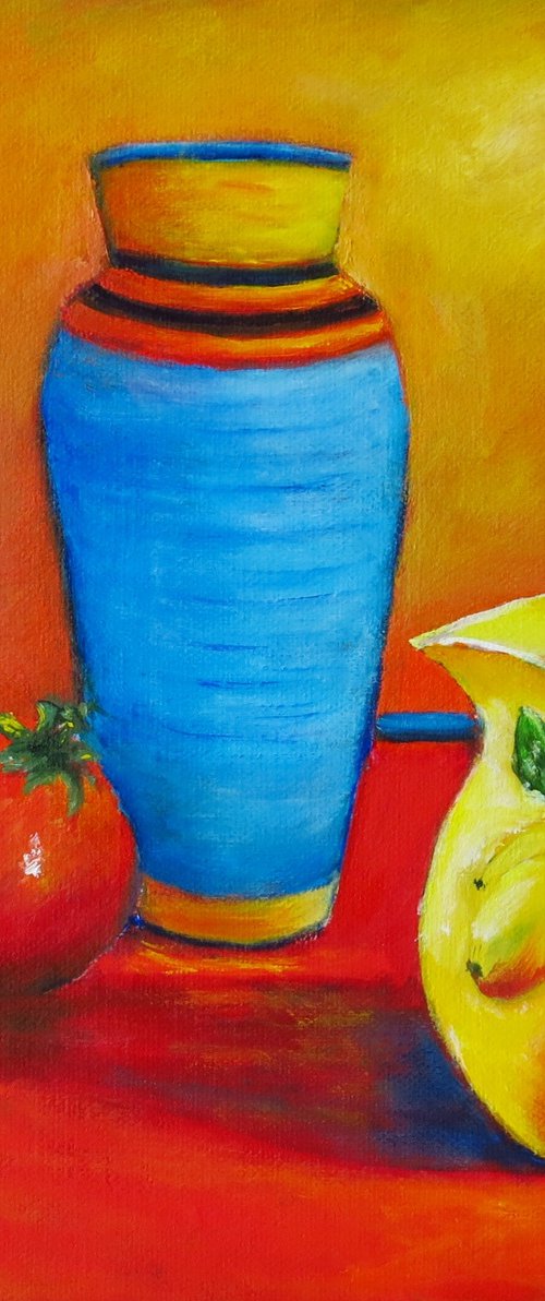 The Turquoise Vase by Maureen Greenwood