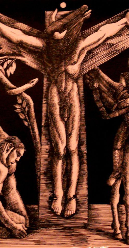 Crucifixion III by Paul Rossi