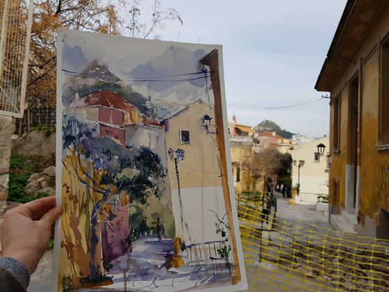 Street in Athens