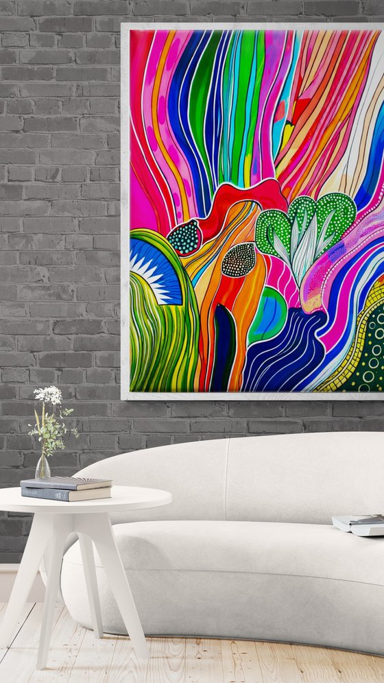 Geometric abstraction #69