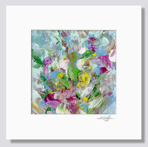 Floral Fall 1 - Floral Abstract Painting by Kathy Morton Stanion by Kathy Morton Stanion