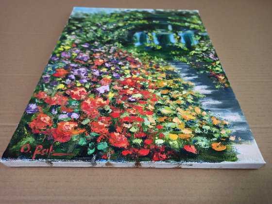 Impression. Monet's garden 2
