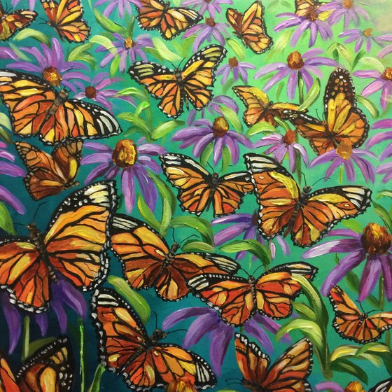 Another Summer (butterfly landscape)