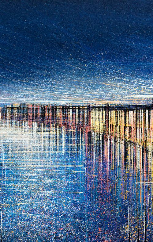 Venice - Night Falls On The Grand Canal by Marc Todd