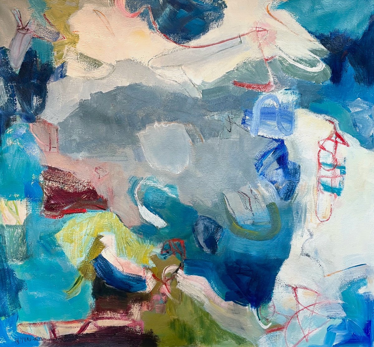 Corridor By Nancy J. Mclaughlin, 40 X 36, Artwork For Sale On Artfinder