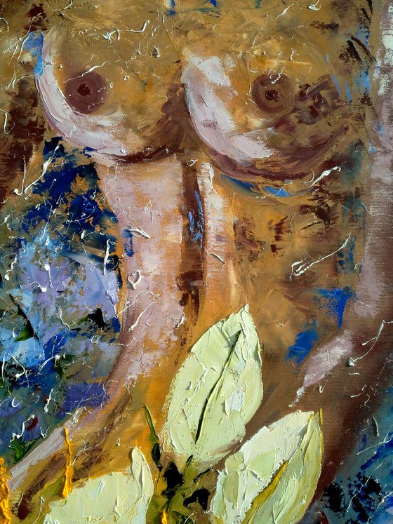 Nude Woman Painting