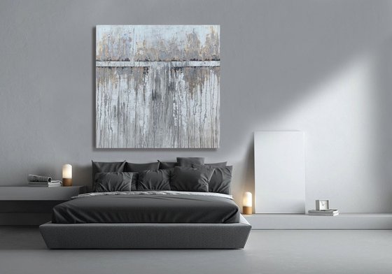 Time to Slow it Down - XL LARGE,  TEXTURED ABSTRACT ART – EXPRESSIONS OF ENERGY AND LIGHT. READY TO HANG!