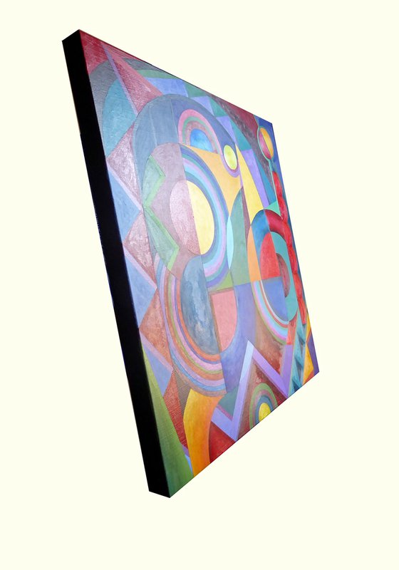 DOODLE OF GEOMETRIC SHAPES