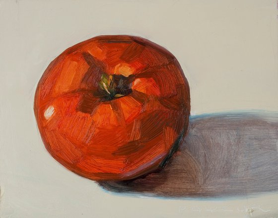 tomato on white