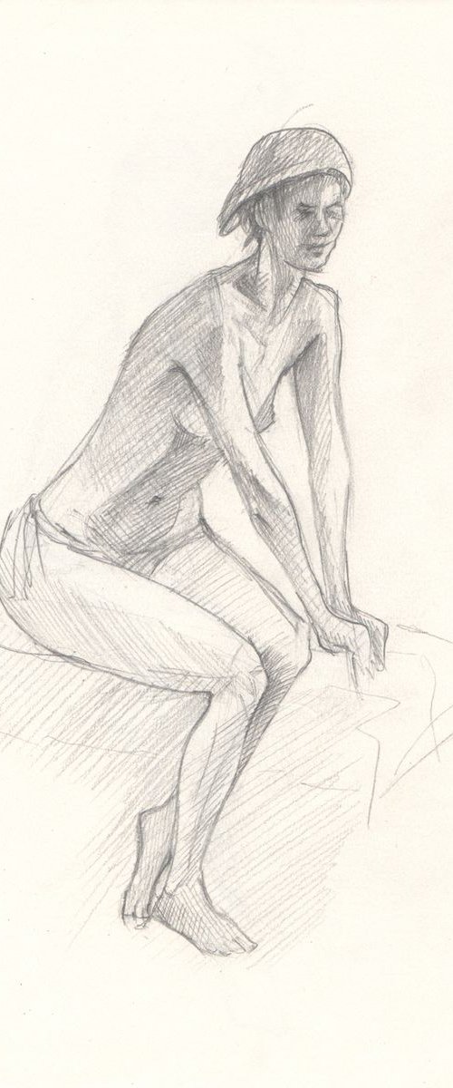 Sketch of Human body. Woman.30 by Mag Verkhovets