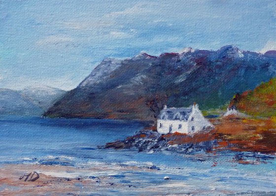 Cottage by Loch Carron