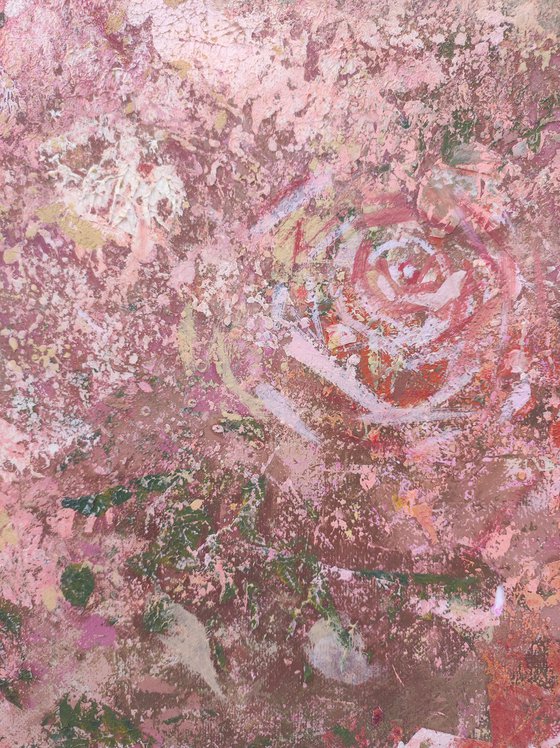 Among the roses
