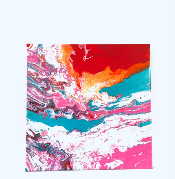ABSTRACT #4 PINK F