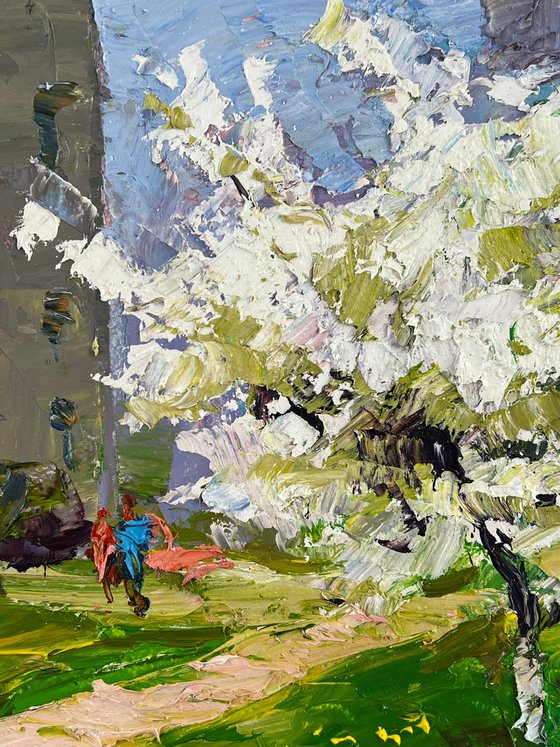 Path Among the Houses