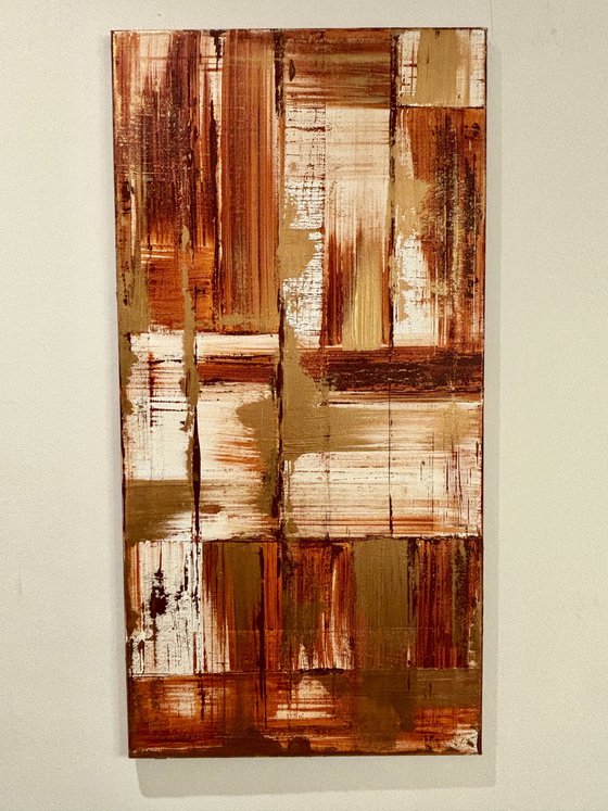 Field of Study Ochre 50x100x2 cm