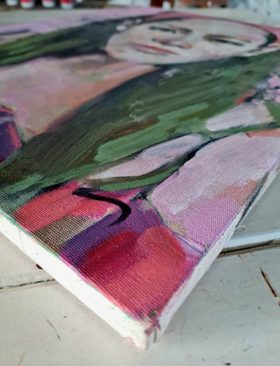 portrait study in red 2-4-26