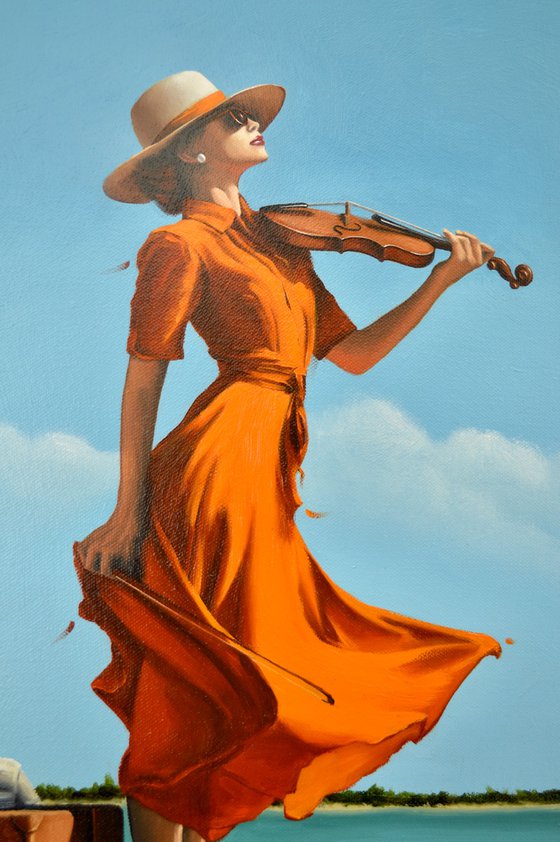 Vivaldi's 'Four Season's' - on a Beach