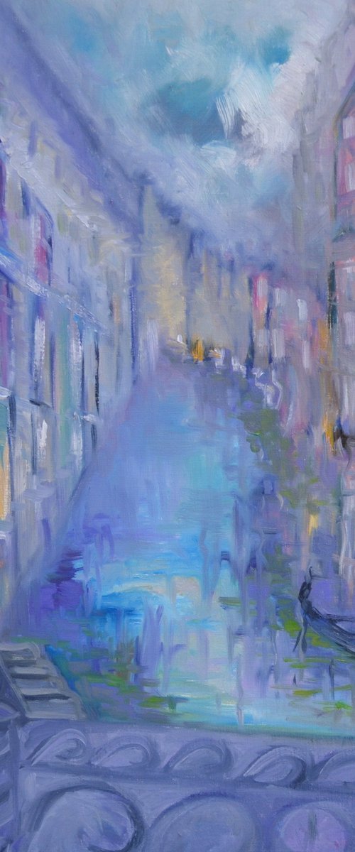 Venetian Blue by Lesley Blackburn