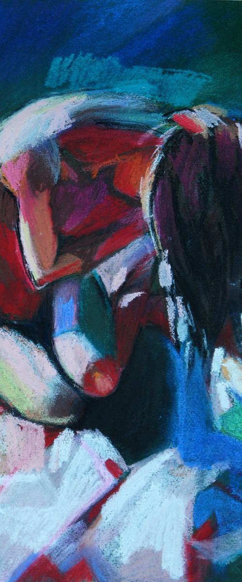 Nude 226 / 35 x 25 cm by Alexandra Djokic