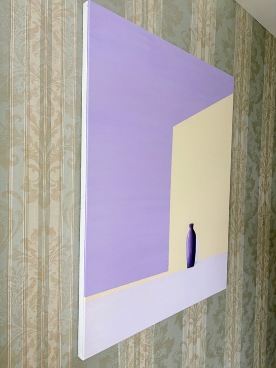 The Shape of Stillness XII Lilac Light