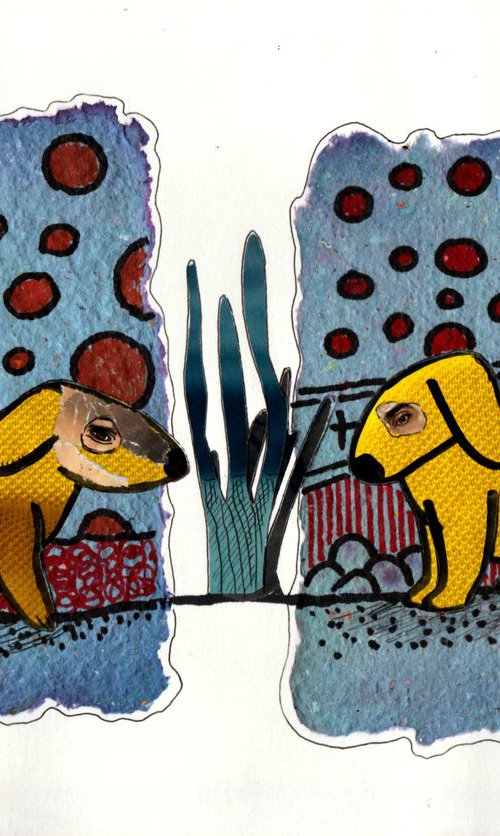 Yellow dogs by Pavel Kuragin