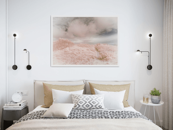 Trail Over Dunes, Infrared - 40 x 30"