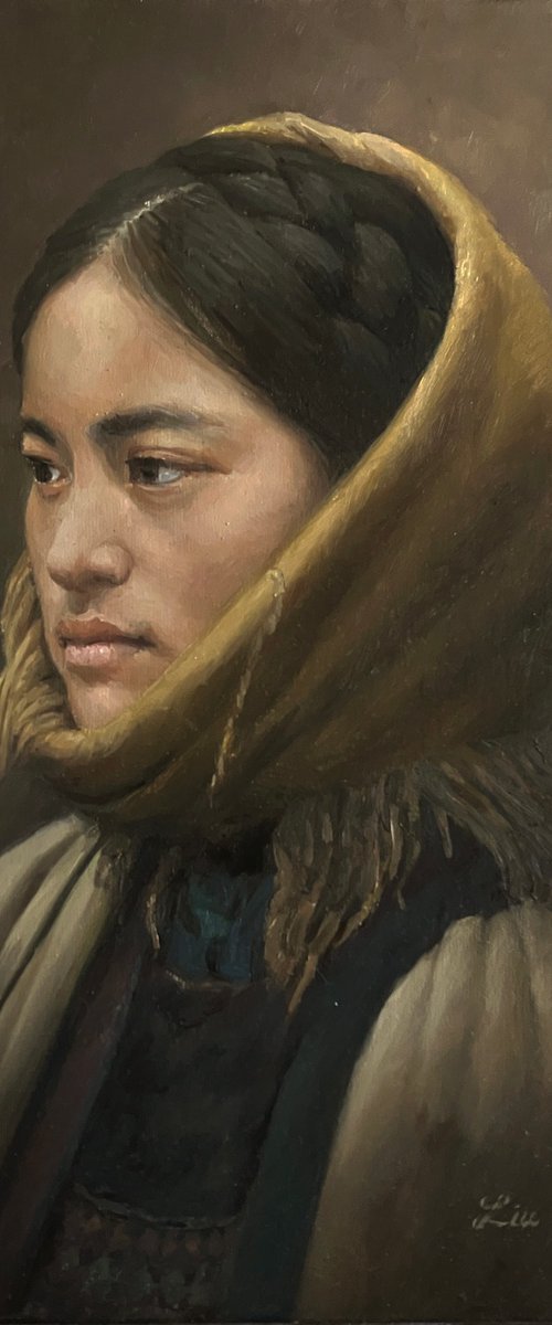 The Yellow Headscarf by QIYI (David) LIU