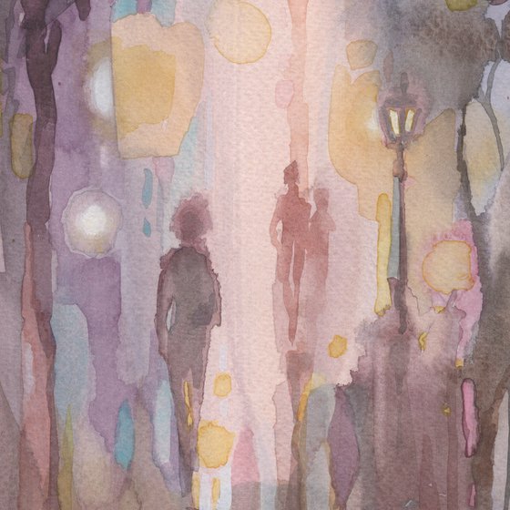 Autumn colors - Shining dusk