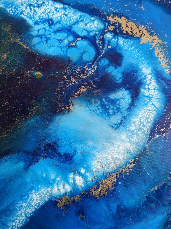 Ocean depths (50x100cm)