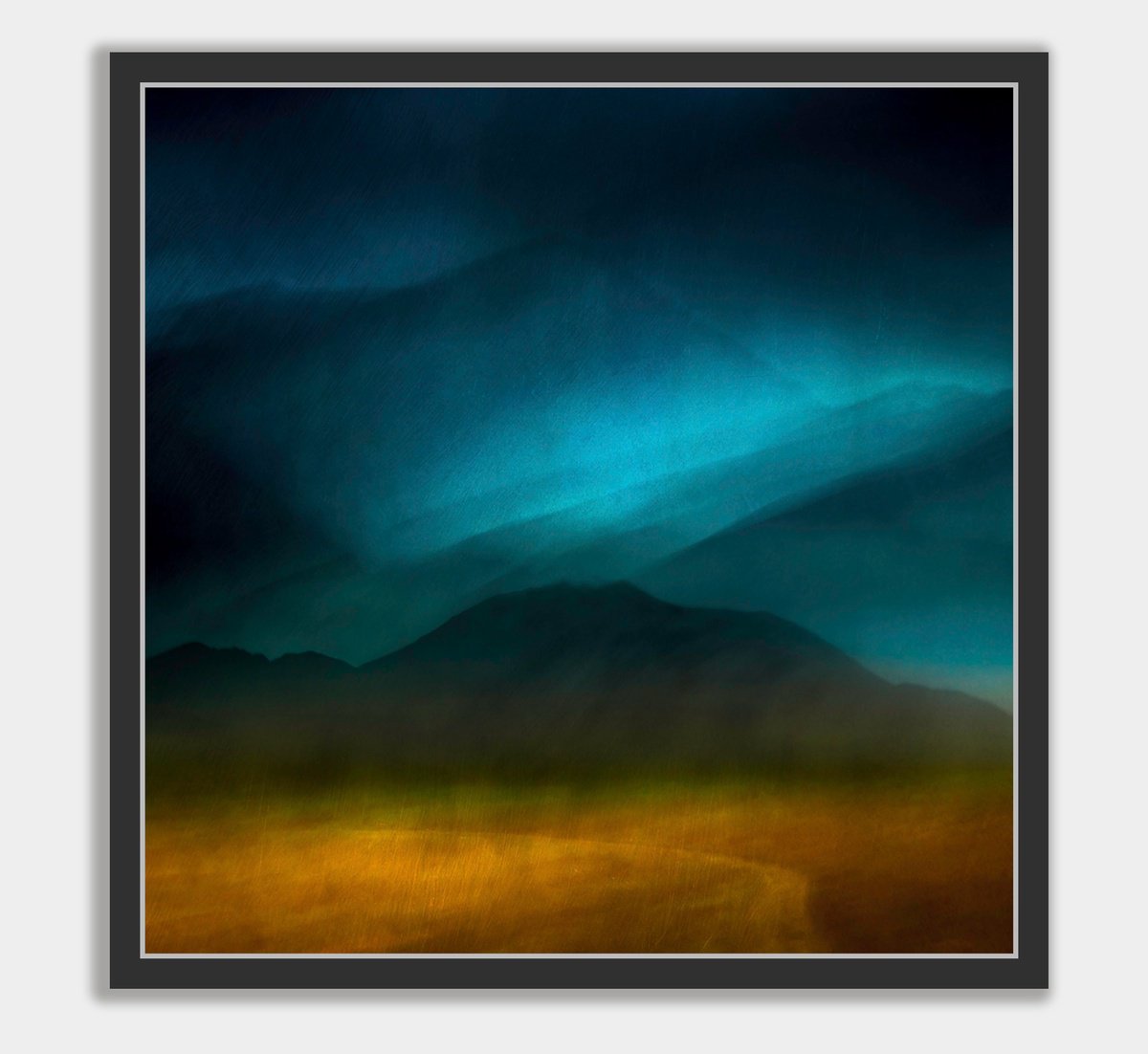 Abstract Photograph , Mountain Light, Cuillin Hills By Lynne Douglas, 13 X 13, Artwork For Sale On Artfinder
