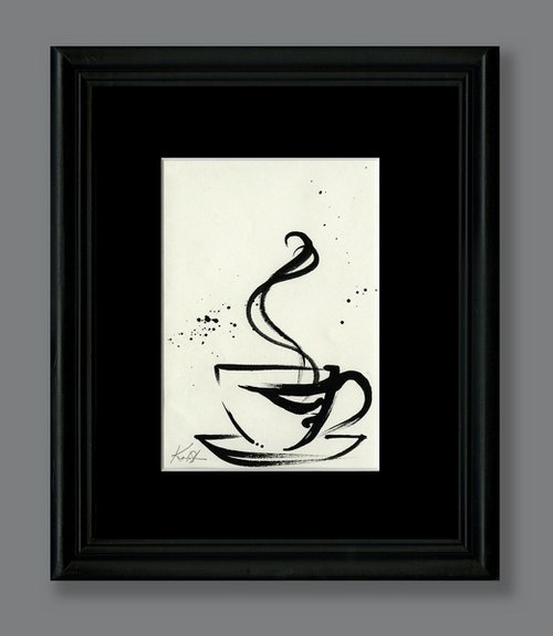 Coffee Cup 103 -  by Kathy Morton Stanion by Kathy Morton Stanion