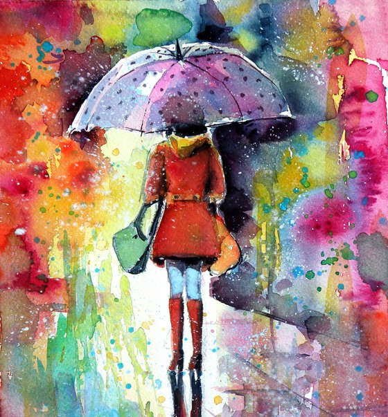 It's raining again...